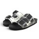 Colors of California TEXAN TWO-STRAP SANDAL (HC.BIO604 BLA)