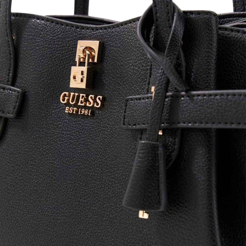 Guess YESBA GRLFRND SHOULDER SATCHEL ΤΣΑΝΤΑ (HWBG7833080 BLA)