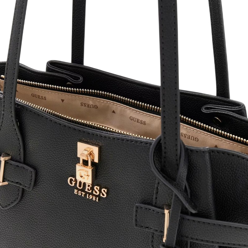 Guess YESBA GRLFRND SHOULDER SATCHEL ΤΣΑΝΤΑ (HWBG7833080 BLA)