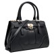 Guess GREYSON II SMALL SATCHEL ΤΣΑΝΤΑ ΓΥΝΑΙΚΕΙΑ (HWBG9206050 BLA)