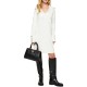 Guess GREYSON II SMALL SATCHEL ΤΣΑΝΤΑ ΓΥΝΑΙΚΕΙΑ (HWBG9206050 BLA)