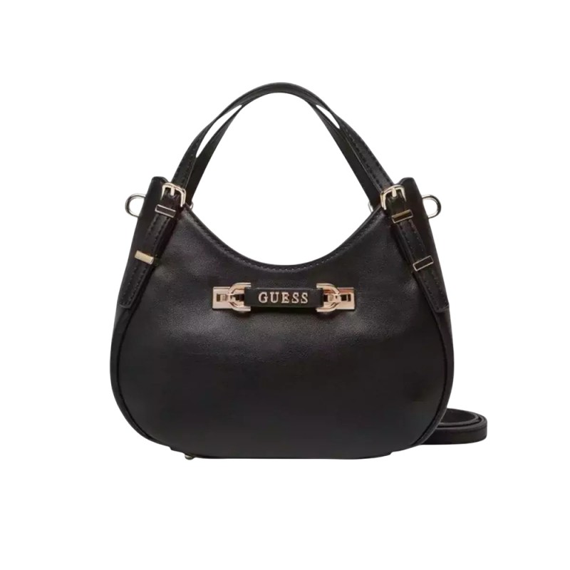 Guess LEFIA SMALL SATCHEL ΤΣΑΝΤΑ ΓΥΝΑΙΚΕΙΑ (HWBG9644050 BLA)