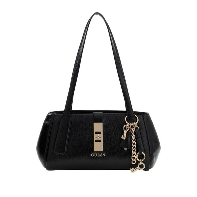 Guess BROOKE SHOULDER SATCHEL ΤΣΑΝΤΑ (HWBG9897080 BLA)