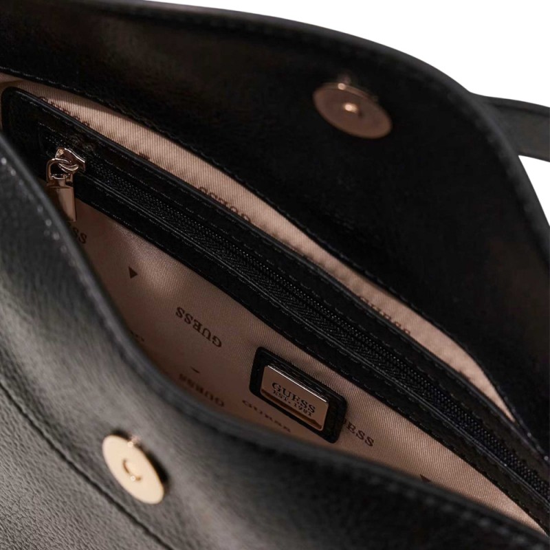 Guess BROOKE SHOULDER BAG ΤΣΑΝΤΑ (HWBG9897180 BLA)