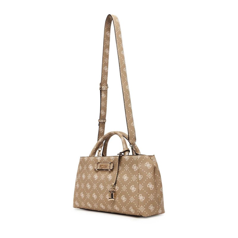 Guess CARRIE LOGO GRLFRND SATCHEL ΤΣΑΝΤΑ (HWGP9898060 BSG)