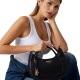 Guess TATUM SATCHEL ΤΣΑΝΤΑ ΓΥΝΑΙΚΕΙΑ (HWNG9667060 BLA)