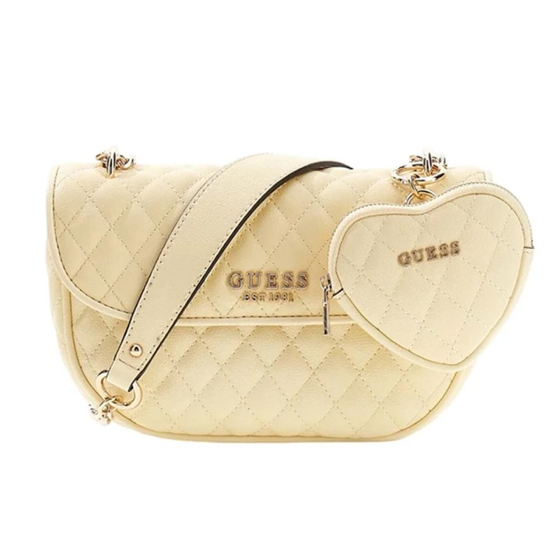 Guess ATABEY CONVERTIBLE XBODY FLAP ΤΣΑΝΤΑ (HWQG9894210 YEL)