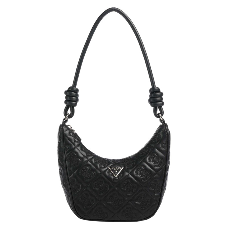 Guess ADELASIA TOP ZIP SHOULDER BAG ΤΣΑΝΤΑ ΓΥΝΑΙΚΕΙΑ (HWQL9658180 BLA)