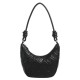 Guess ADELASIA TOP ZIP SHOULDER BAG ΤΣΑΝΤΑ ΓΥΝΑΙΚΕΙΑ (HWQL9658180 BLA)