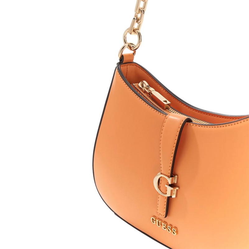 Guess CARRIE TOP ZIP SHOULDER BAG ΤΣΑΝΤΑ (HWVG9896180 APR)
