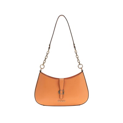 Guess CARRIE TOP ZIP SHOULDER BAG ΤΣΑΝΤΑ (HWVG9896180 APR)