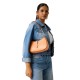 Guess CARRIE TOP ZIP SHOULDER BAG ΤΣΑΝΤΑ (HWVG9896180 APR)