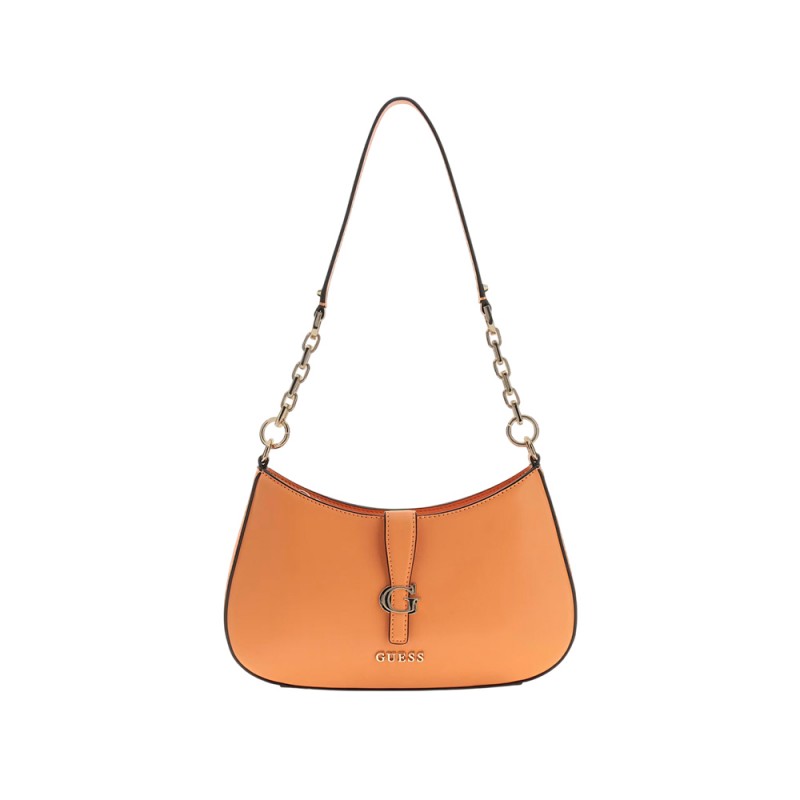 Guess CARRIE TOP ZIP SHOULDER BAG ΤΣΑΝΤΑ (HWVG9896180 APR)