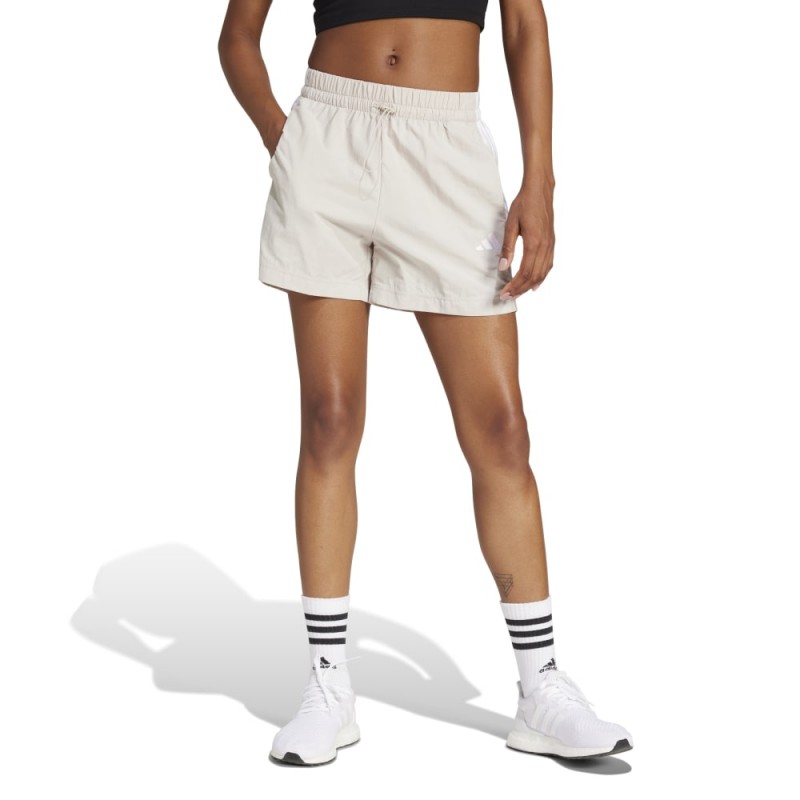 Adidas ESSENTIALS 3-STRIPES LIFESTYLE WOVEN SHORTS (JC8165)