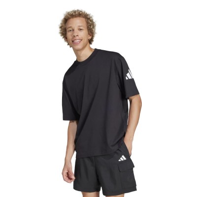 Adidas ESSENTIALS LOSE FIT THREE BAR TEE (JF3615)