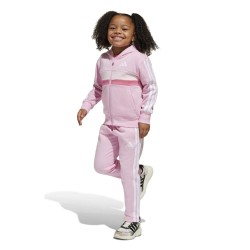Adidas SEASONAL ESSENTIALS TIBERIO 3 STRIPES FLEECE TRACKSUIT (JI6206)