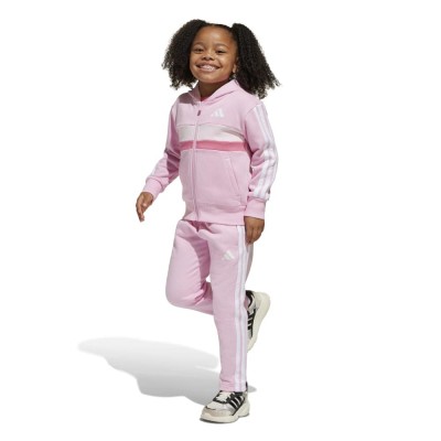 Adidas SEASONAL ESSENTIALS TIBERIO 3 STRIPES FLEECE TRACKSUIT (JI6206)