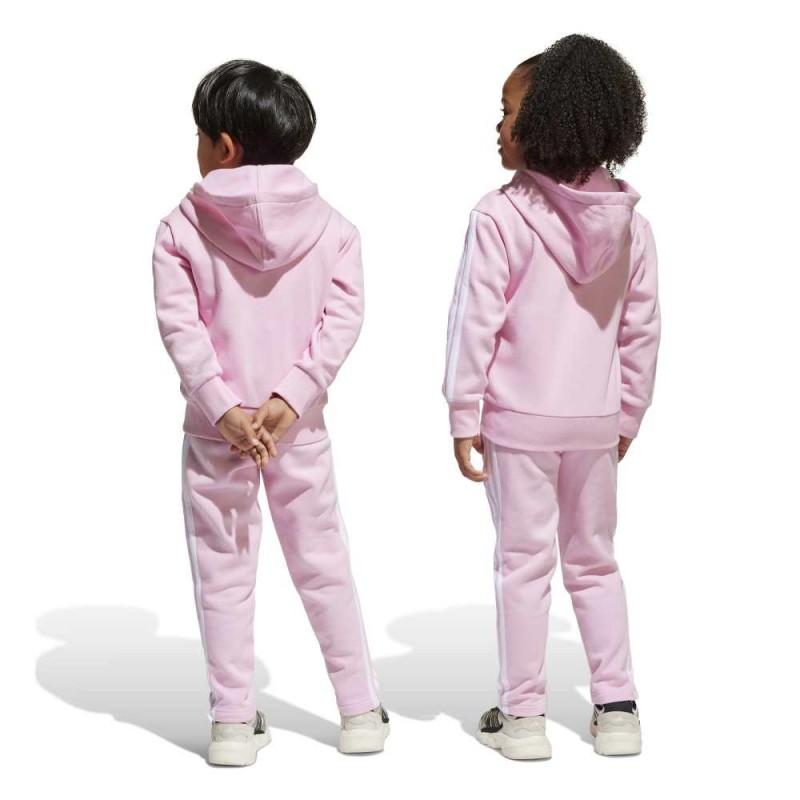 Adidas SEASONAL ESSENTIALS TIBERIO 3 STRIPES FLEECE TRACKSUIT (JI6206)