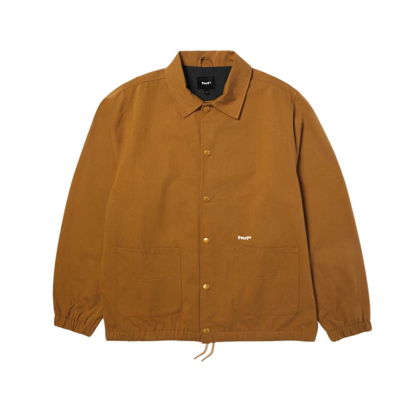 HUF 89 TWILL COACHES JACKET (JK00526 RUBWT)