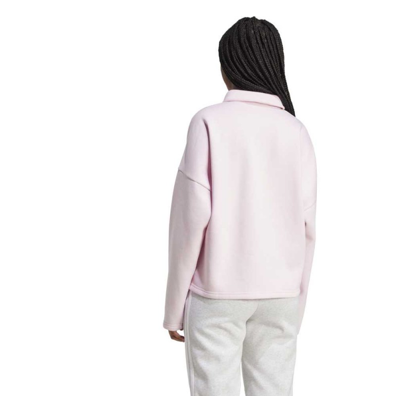 Adidas ESSENTIALS LINEAR FLEECE POLO SWEATSHIRT (JM1949)