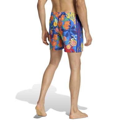 Adidas MEXICANA FLORALS 3 STRIPES SWIM SHORTS 5 INCH (JY9154)