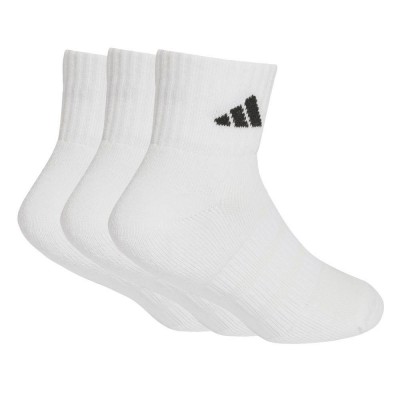 Adidas CUSHIONED SPORTSWEAR ANKLE SOCKS 3 PAIR PACK (JZ0526)