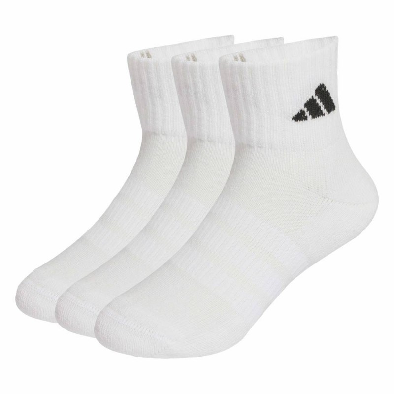 Adidas CUSHIONED SPORTSWEAR ANKLE SOCKS 3 PAIR PACK (JZ0526)