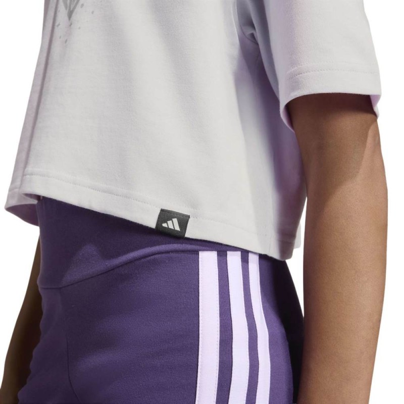 Adidas EVERYDAY GLAM CROPPED GRAPHIC T-SHIRT JUNIOR (KA2971)