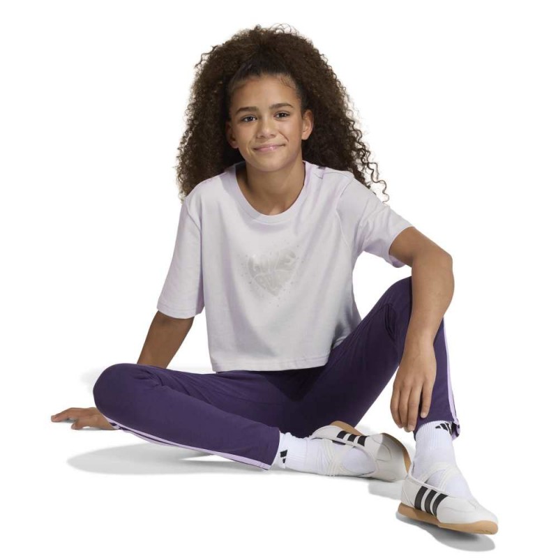 Adidas EVERYDAY GLAM CROPPED GRAPHIC T-SHIRT JUNIOR (KA2971)