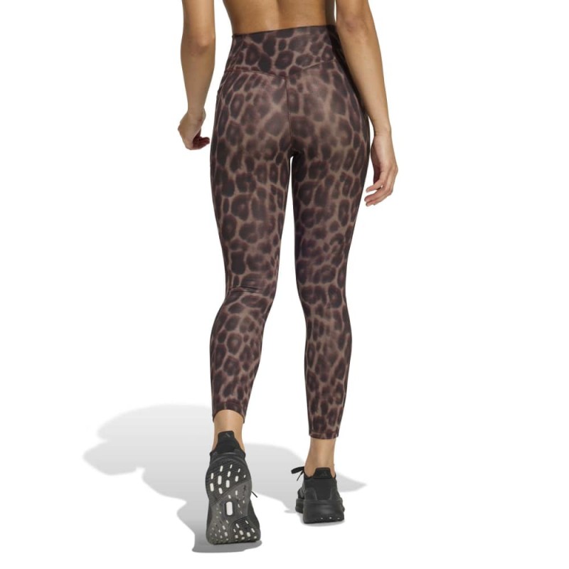 Adidas Optimé Essentials Workout Leopard 7/8 Leggings (KA6346)