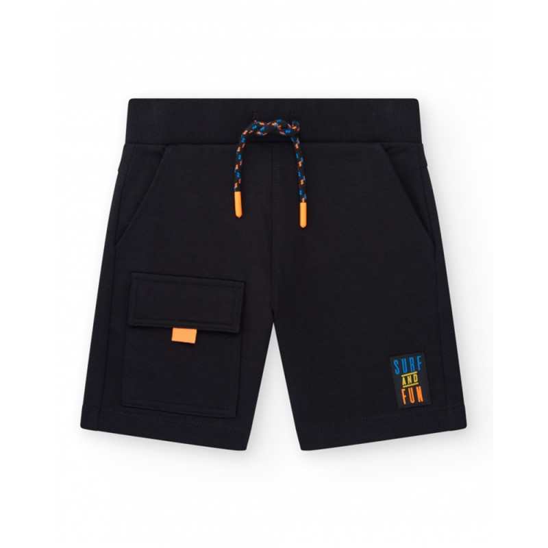 NATH BERMUDAS PATRICIO SURF AND FUN (KB08H102X1 BLACK)