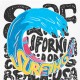 NATH TANK TOP OLA SURF AND FUN (KB08T106W1 WHITE)