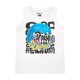 NATH TANK TOP OLA SURF AND FUN (KB08T106W1 WHITE)