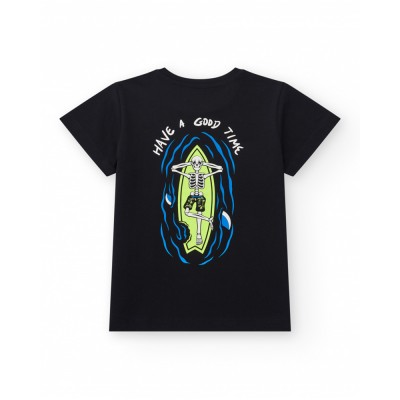 NATH T-SHIRT FOUR ENDLESS SUMMER (KB08T402X1 BLACK) NATH T-SHIRT FOUR ENDLESS SUMMER (KB08T402X1 BLACK)