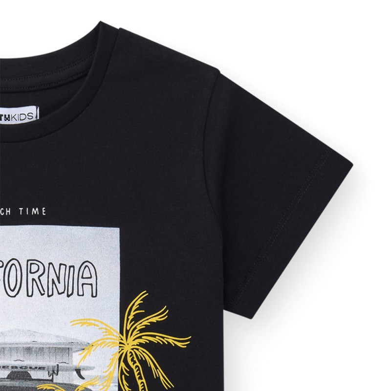 NATH CAMISETA SALTY ENDLESS SUMMER (KB08T403X1 BLACK)