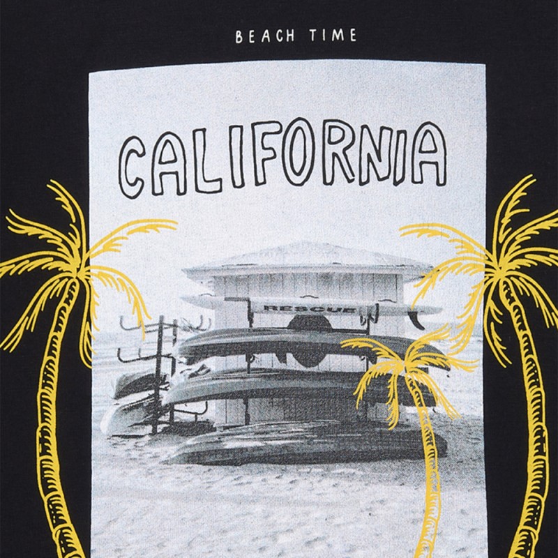 NATH CAMISETA SALTY ENDLESS SUMMER (KB08T403X1 BLACK)