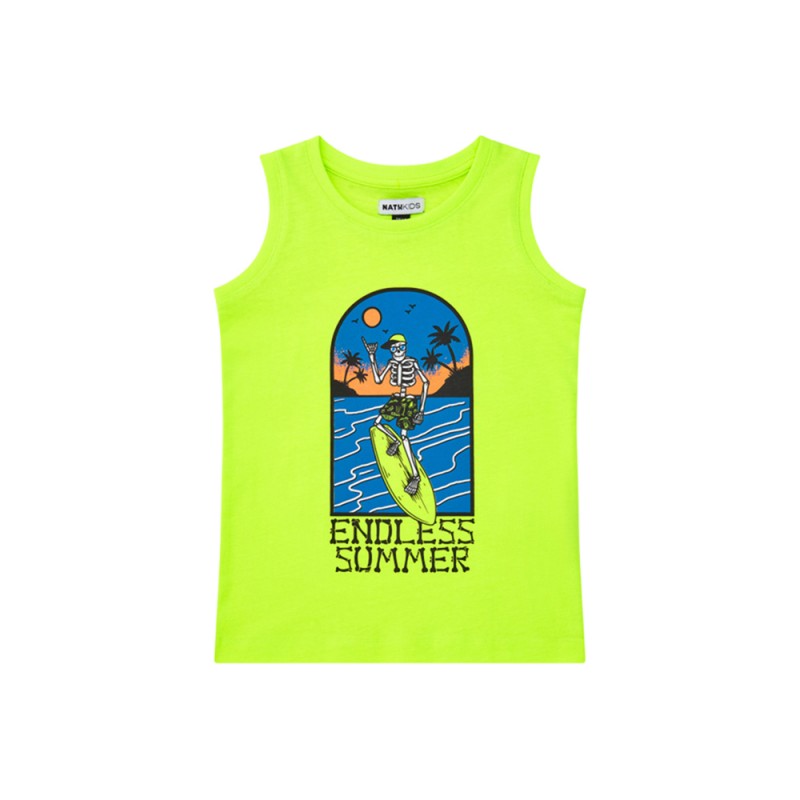 NATH TANK TOP COOL ENDLESS SUMMER (KB08T406Y2 YELLOW)