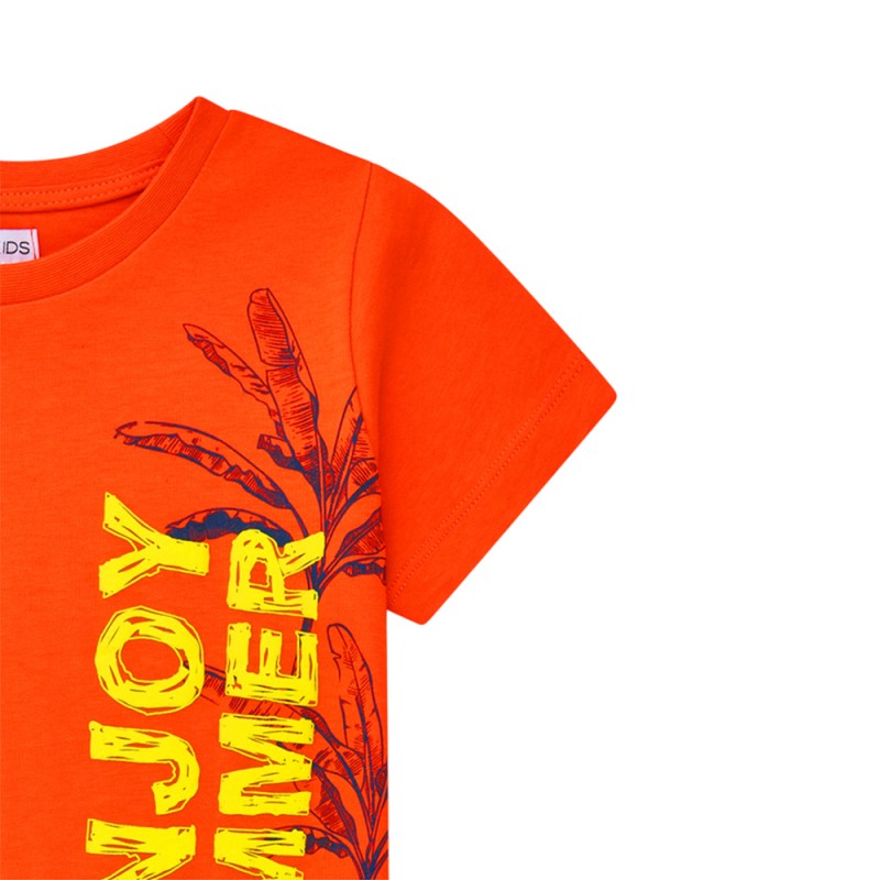 NATH T-SHIRT JUNGLE BAR DE PRAIA (KB08T505O1 RED)