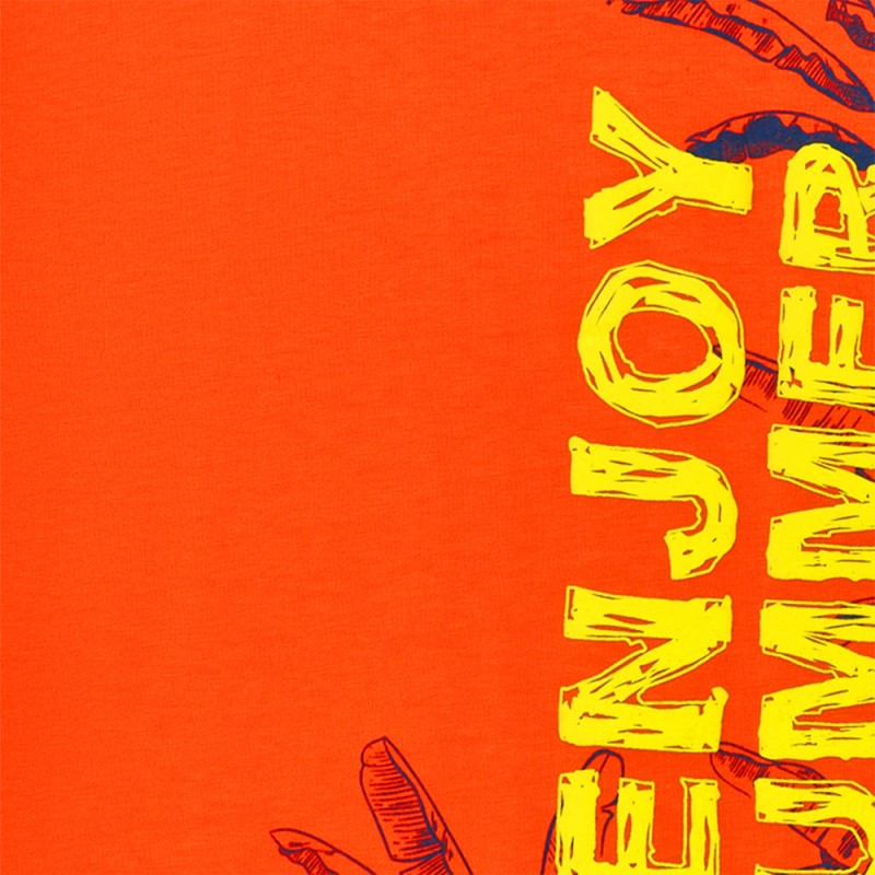 NATH T-SHIRT JUNGLE BAR DE PRAIA (KB08T505O1 RED)