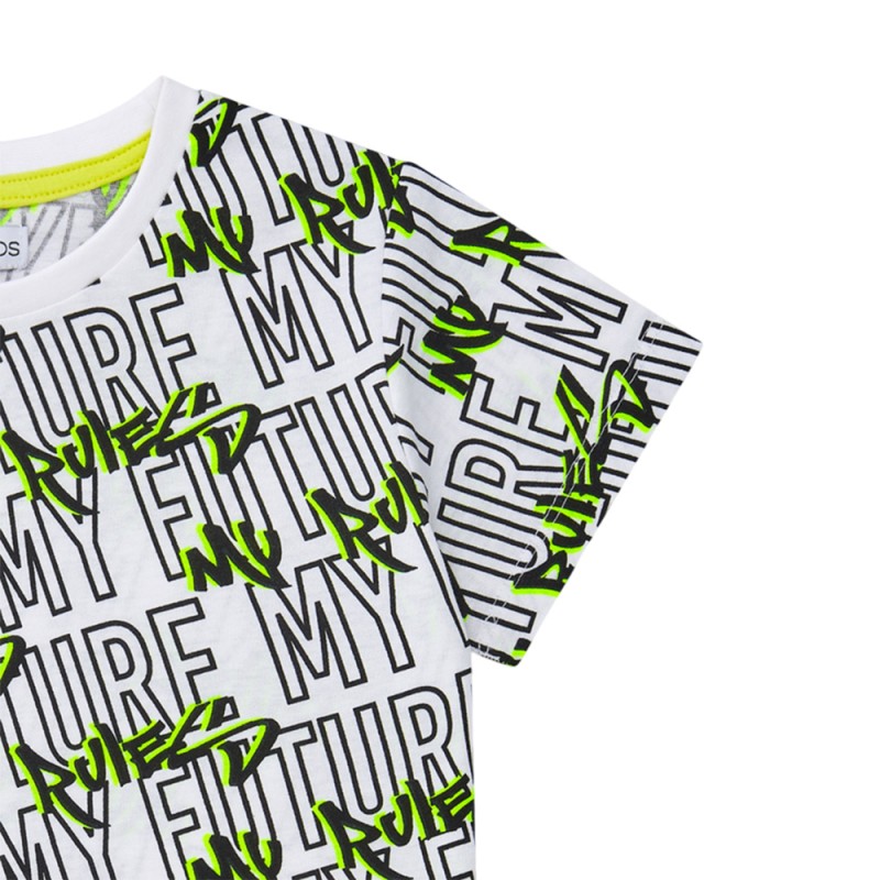 NATH CAMISETA RULES MY FUTURE MY RULES (KB08T703W1 WHITE)