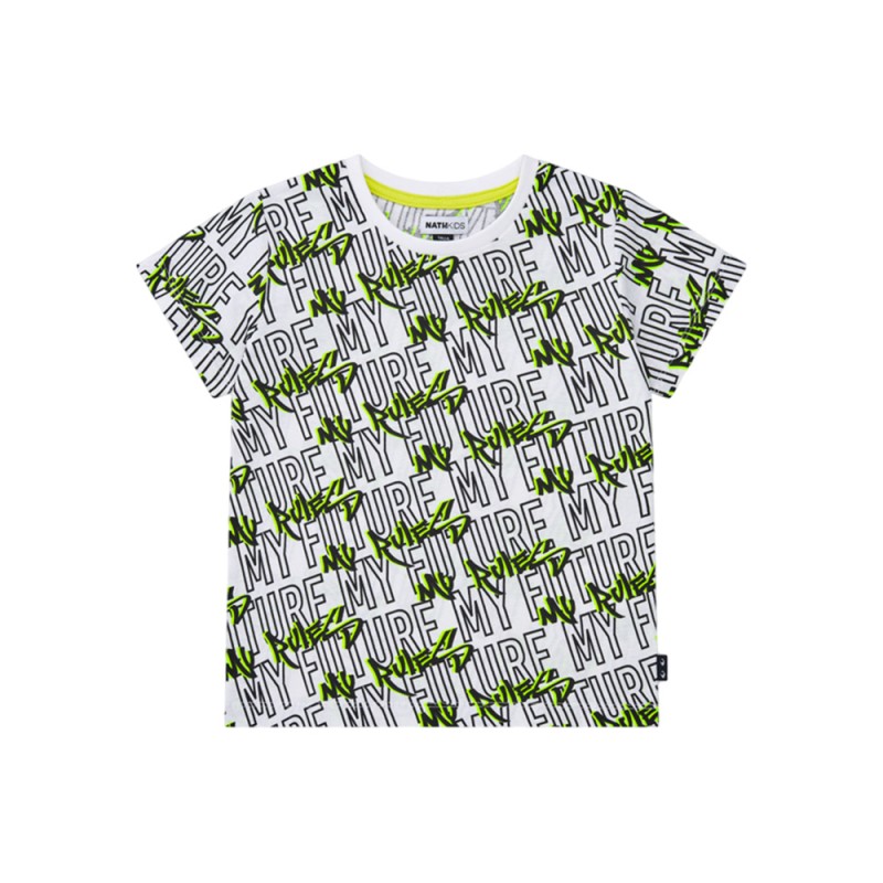 NATH CAMISETA RULES MY FUTURE MY RULES (KB08T703W1 WHITE)