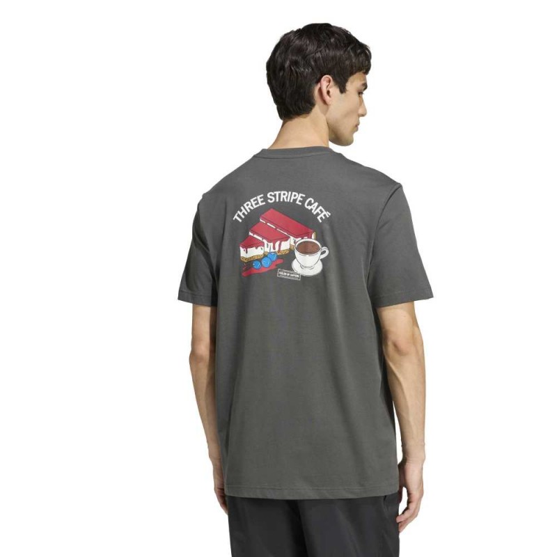 Adidas COFFEE CAFE CHEESCAKE GRAPHIC T-SHIRT (KB2499)