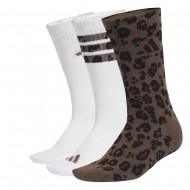 Adidas Leo Graphic Socks 3 Pair Pack (KC5735)