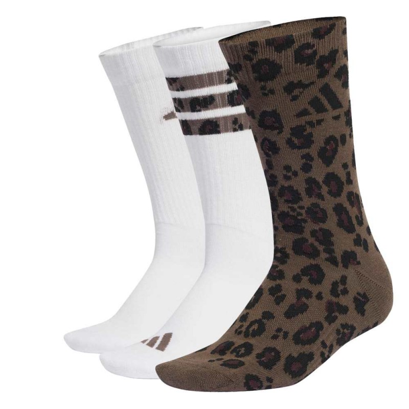 Adidas Leo Graphic Socks 3 Pair Pack (KC5735)