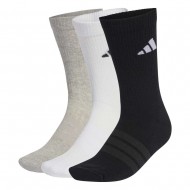 Adidas CUSHIONED SPORTSWEAR CREW SOCKS 3 PAIR PACK (KC9624)