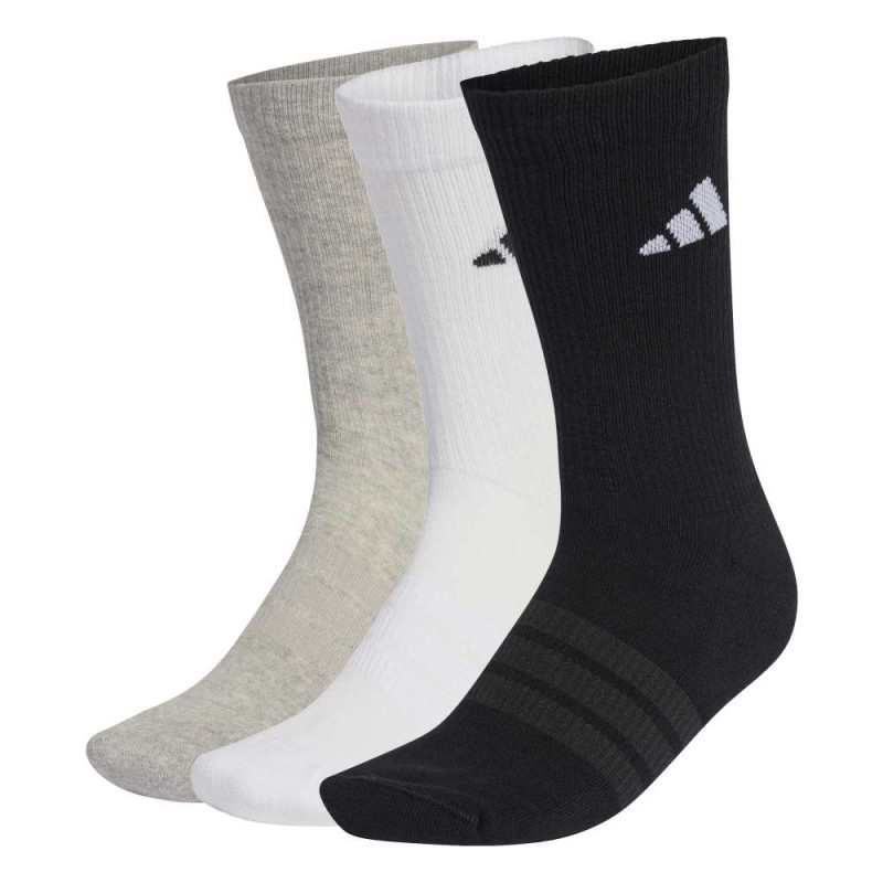 Adidas CUSHIONED SPORTSWEAR CREW SOCKS 3 PAIR PACK (KC9624) Adidas CUSHIONED SPORTSWEAR CREW SOCKS 3 PAIR PACK (KC9624)
