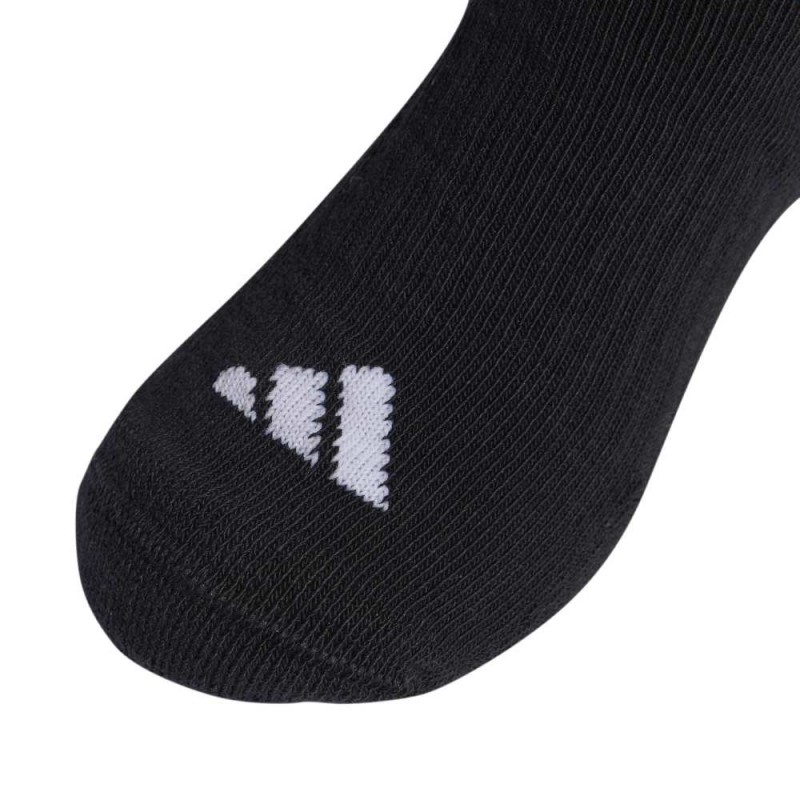 Adidas Kids 3-Stripes Cushioned Crew Socks 3 Pair Pack (KD1719)