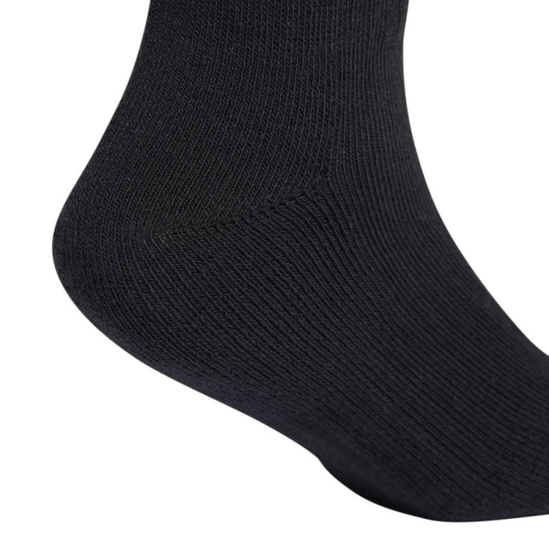 Adidas Kids 3-Stripes Cushioned Crew Socks 3 Pair Pack (KD1719)