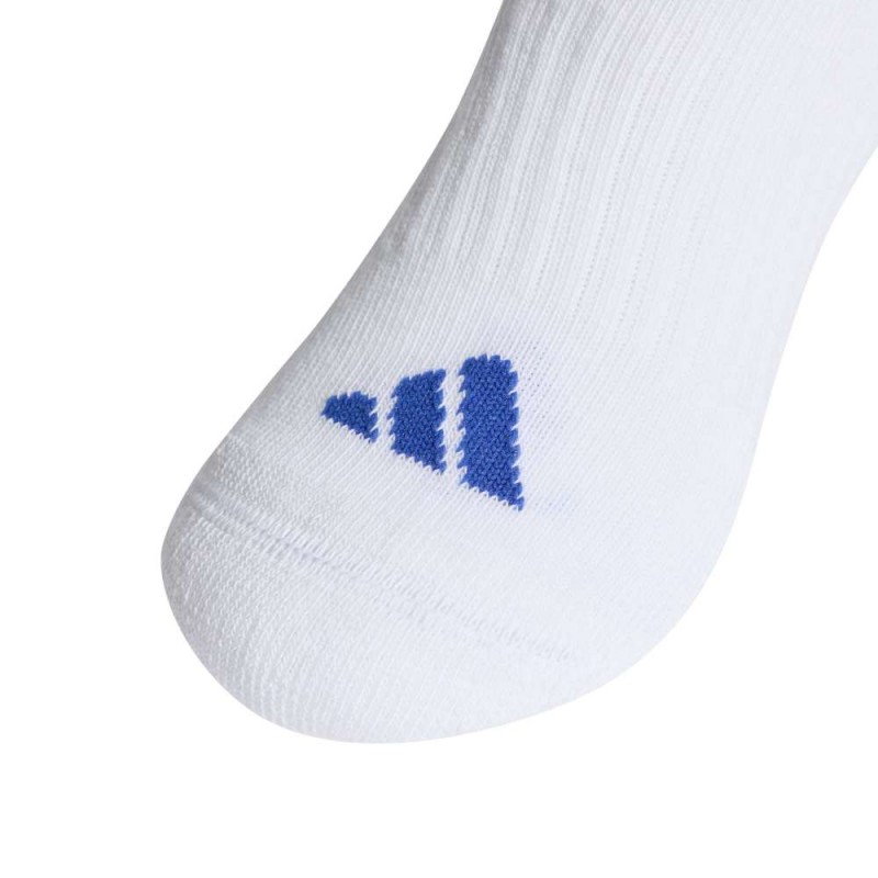 Adidas Kids 3-Stripes Cushioned Crew Socks 3 Pair Pack (KD1720)