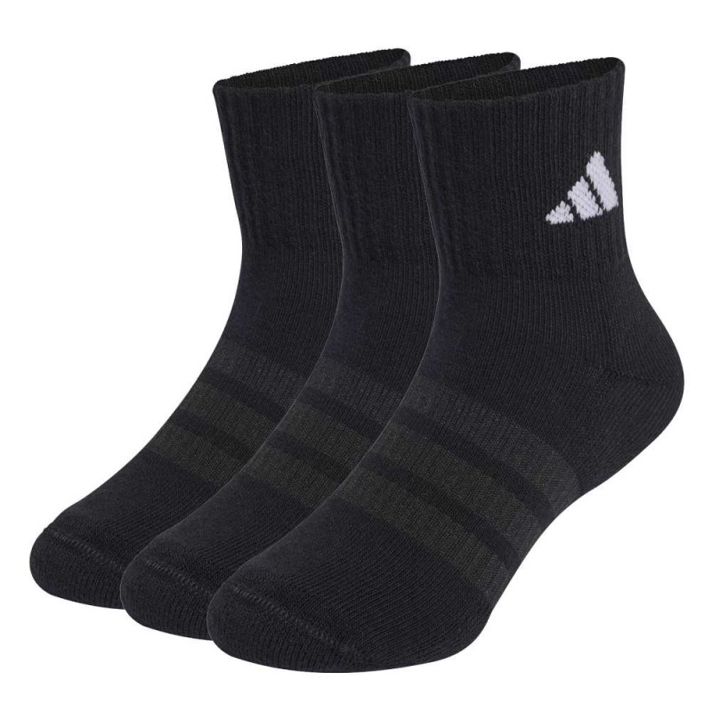 Adidas CUSHIONED SPORTSWEAR ANKLE SOCKS 3 PAIR PACK (KD1722)